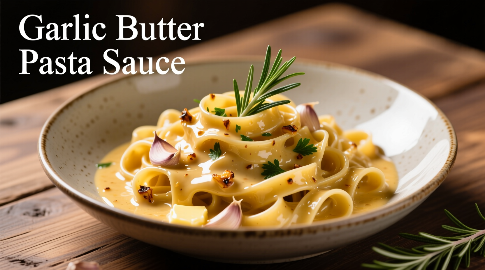 garlic butter pasta sauce