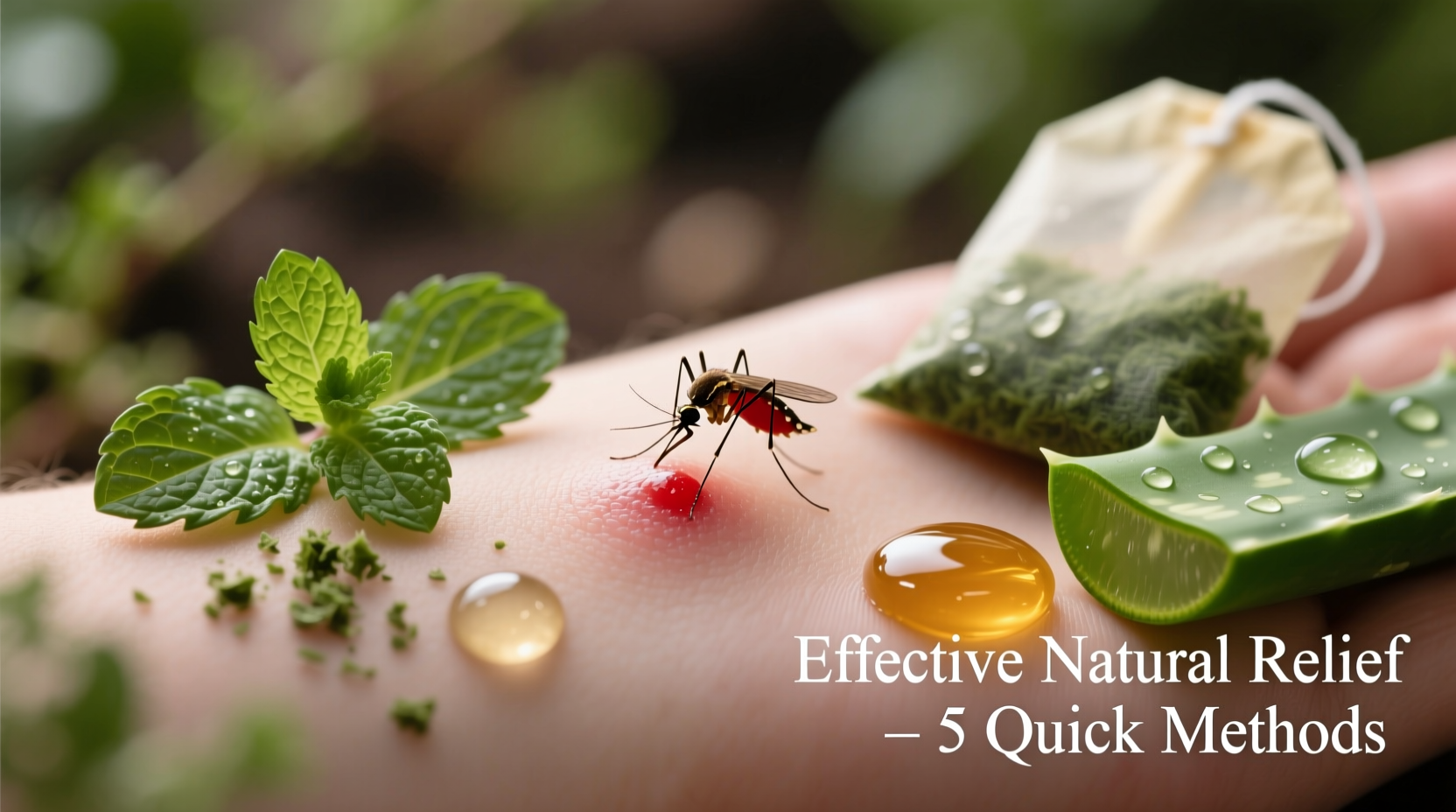 effective methods to soothe mosquito bite itch quickly and naturally