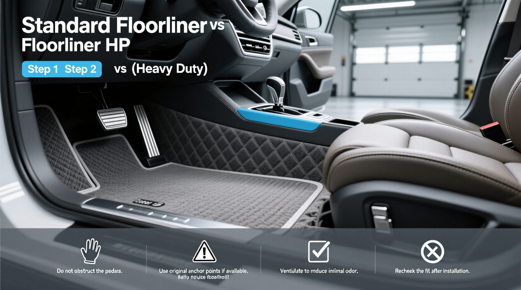 Difference Between FloorLiner and FloorLiner HP: Buying Guide