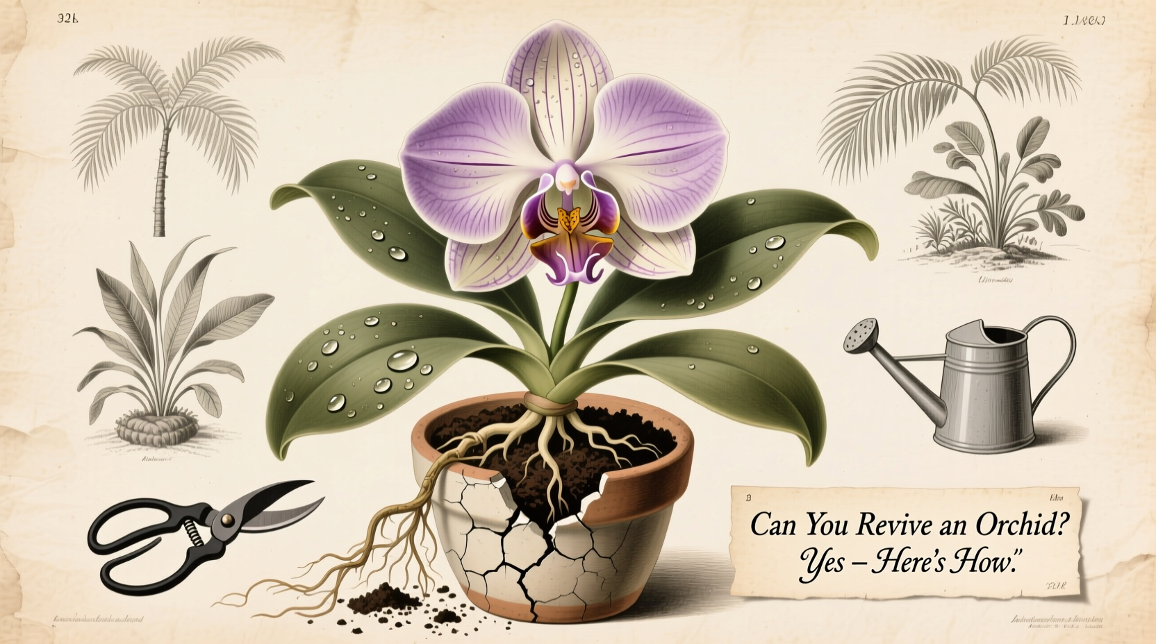 can you revive an orchid