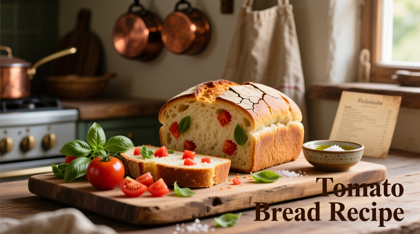 Perfect Tomato Bread Recipe: Crusty Loaf with Fresh Tomatoes