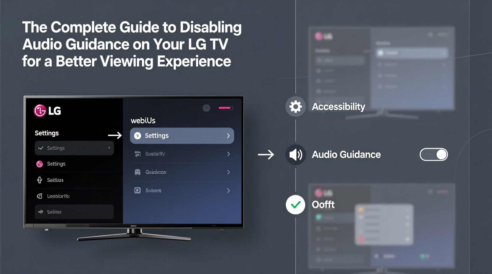 the complete guide to disabling audio guidance on your lg tv for a better viewing experience