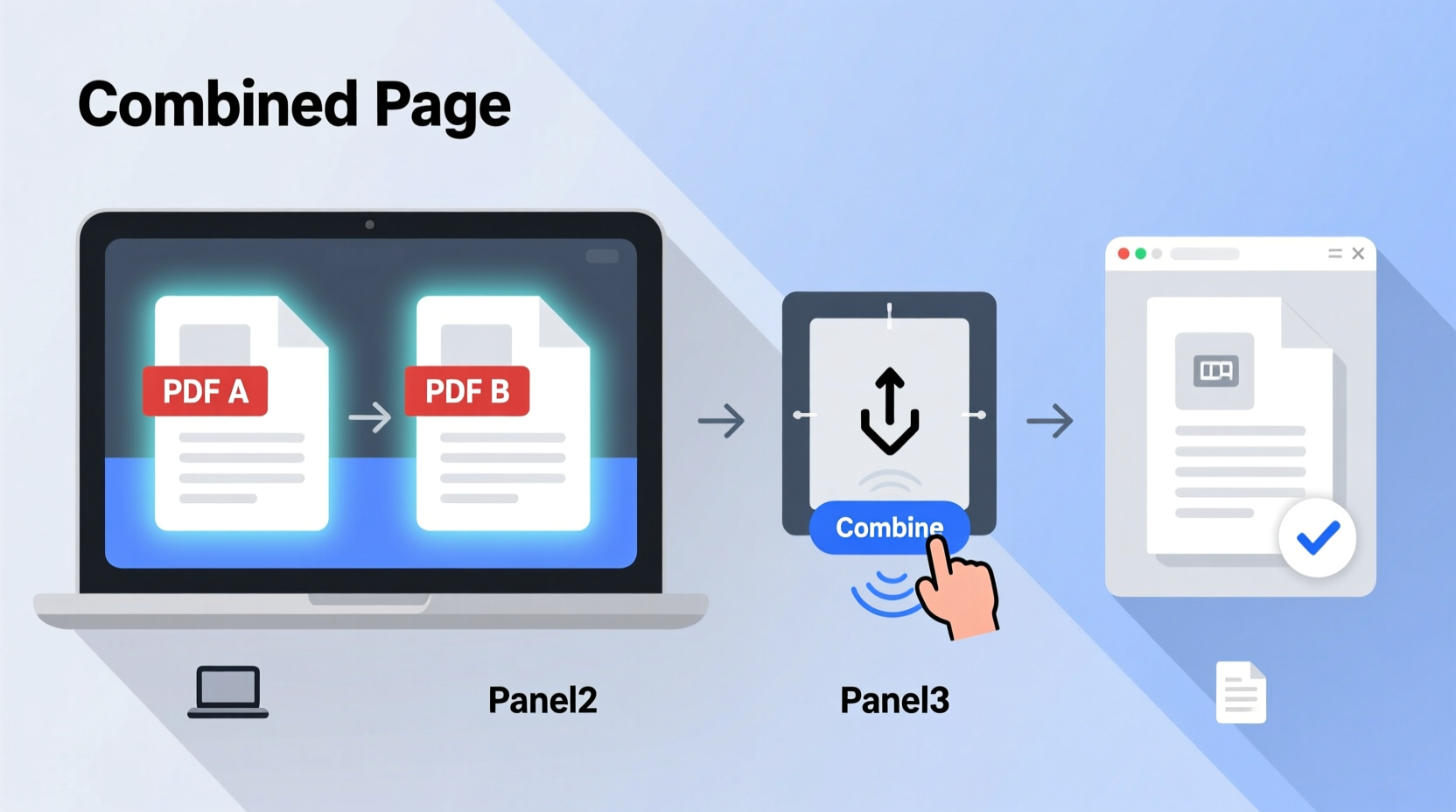 step by step guide how to combine two pdf pages into one single page easily