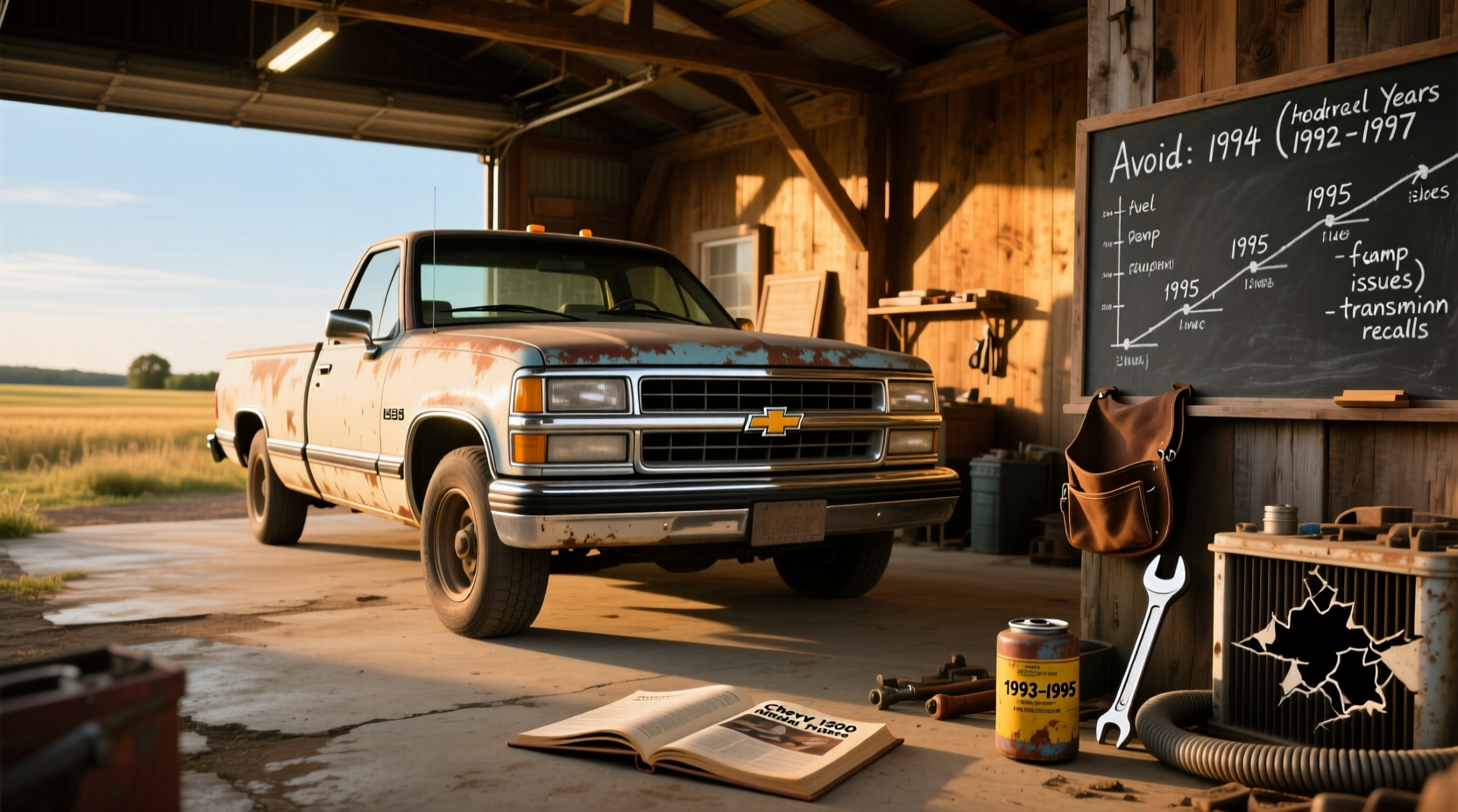 1996 chevy 1500 what years to avoid key checks