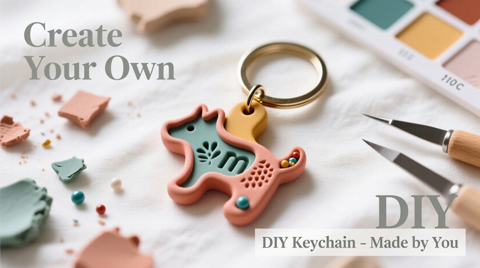 creative diy guide how to make a personalized keychain pendant from scratch