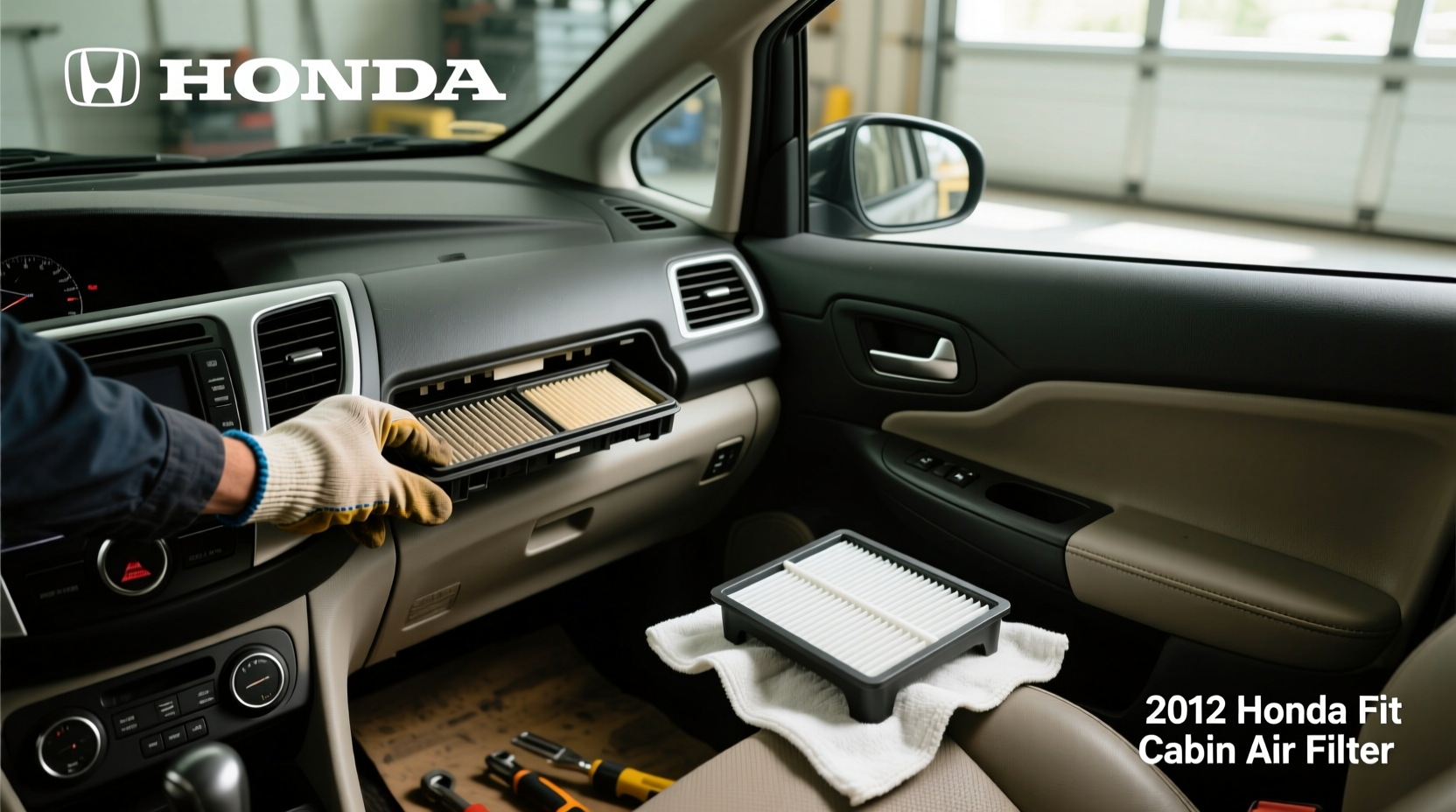 2012 honda fit cabin air filter replacement guide