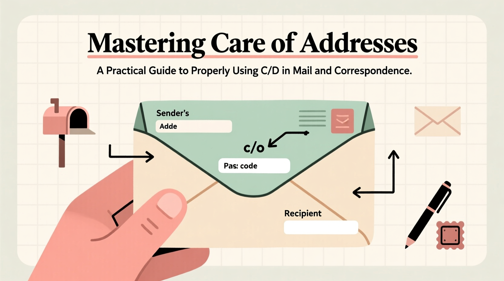 mastering care of addresses a practical guide to properly using c o in mail and correspondence