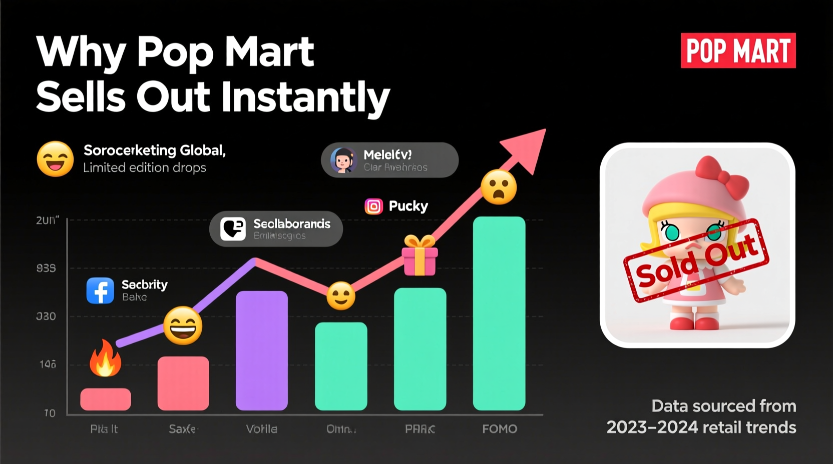 why is pop mart always sold out