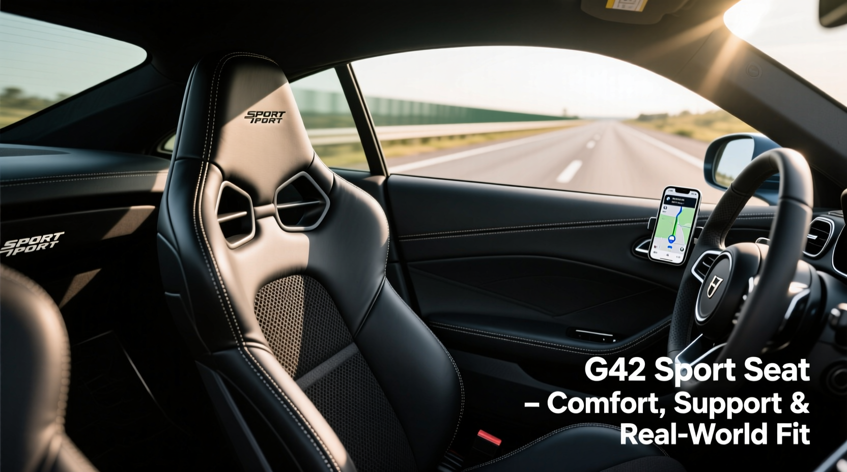 G42 Sport Seat Road Trip: Comfort, Support & Real-World Fit