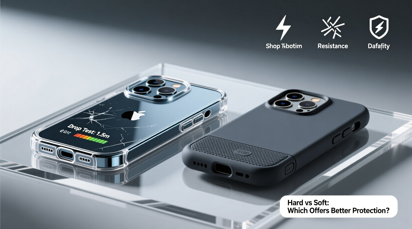 hard vs soft iphone case are the hard ones actually better at protecting your phone or what