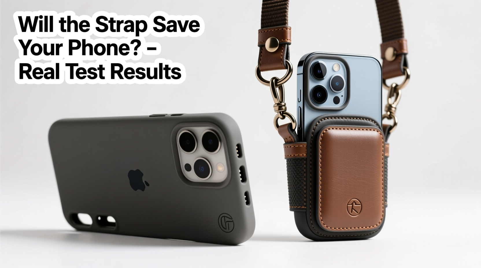 crossbody iphone 16 pro max case vs regular case will that strap actually save my phone or just annoy me