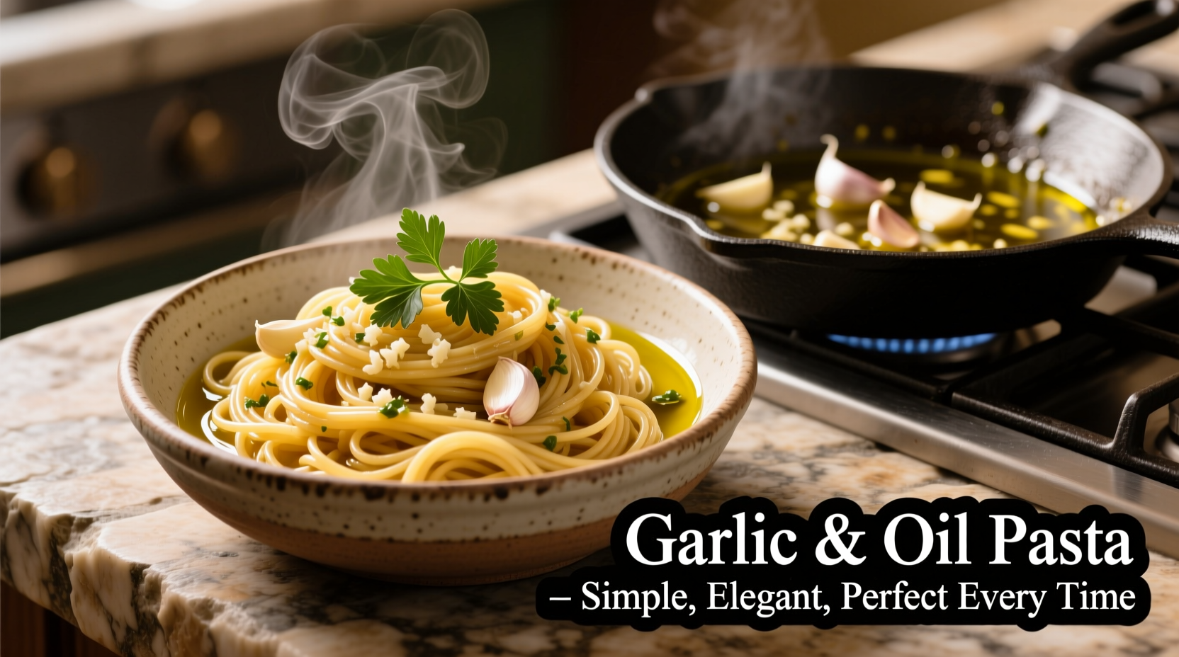 garlic and oil pasta recipe