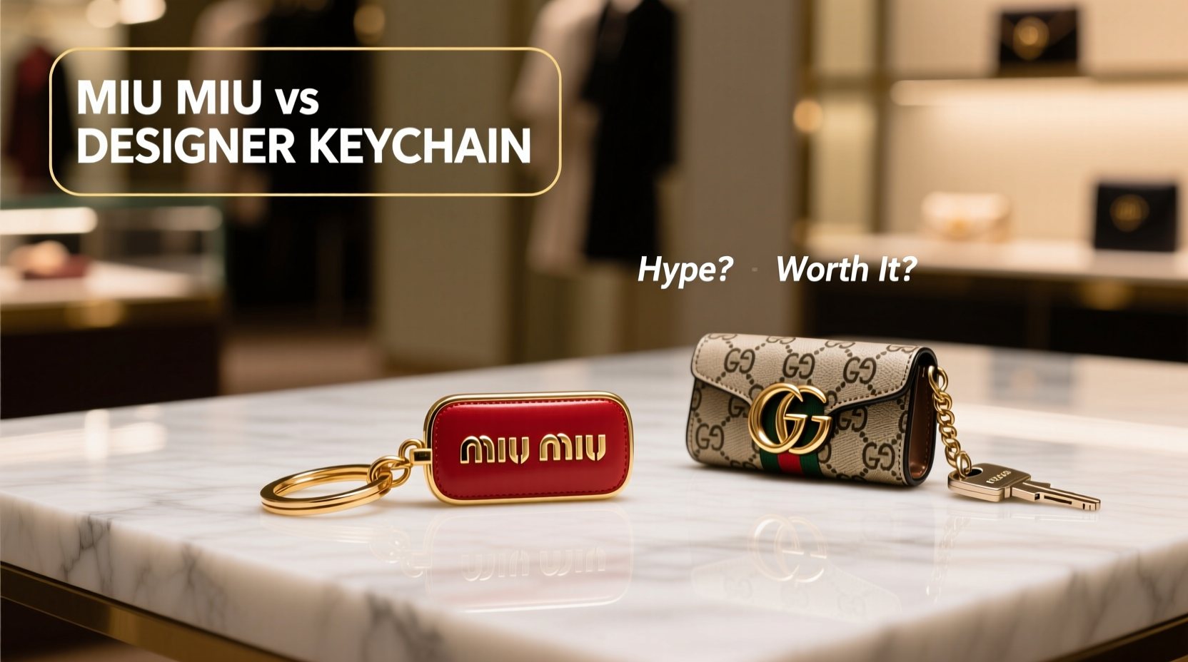 miu miu keychain vs designer keychain is the hype real or worth it