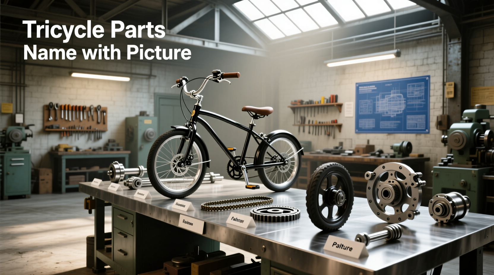 What Are the Main Tricycle Parts Names with Pictures?