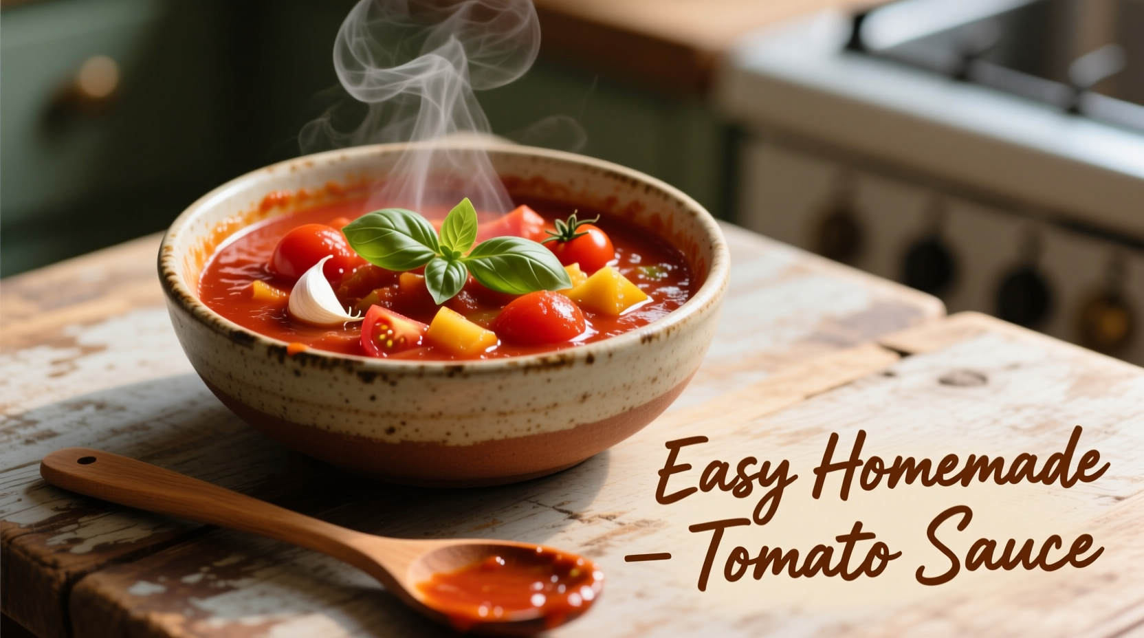 Easy Homemade Tomato Sauce: 5-Ingredient Recipe in 30 Minutes