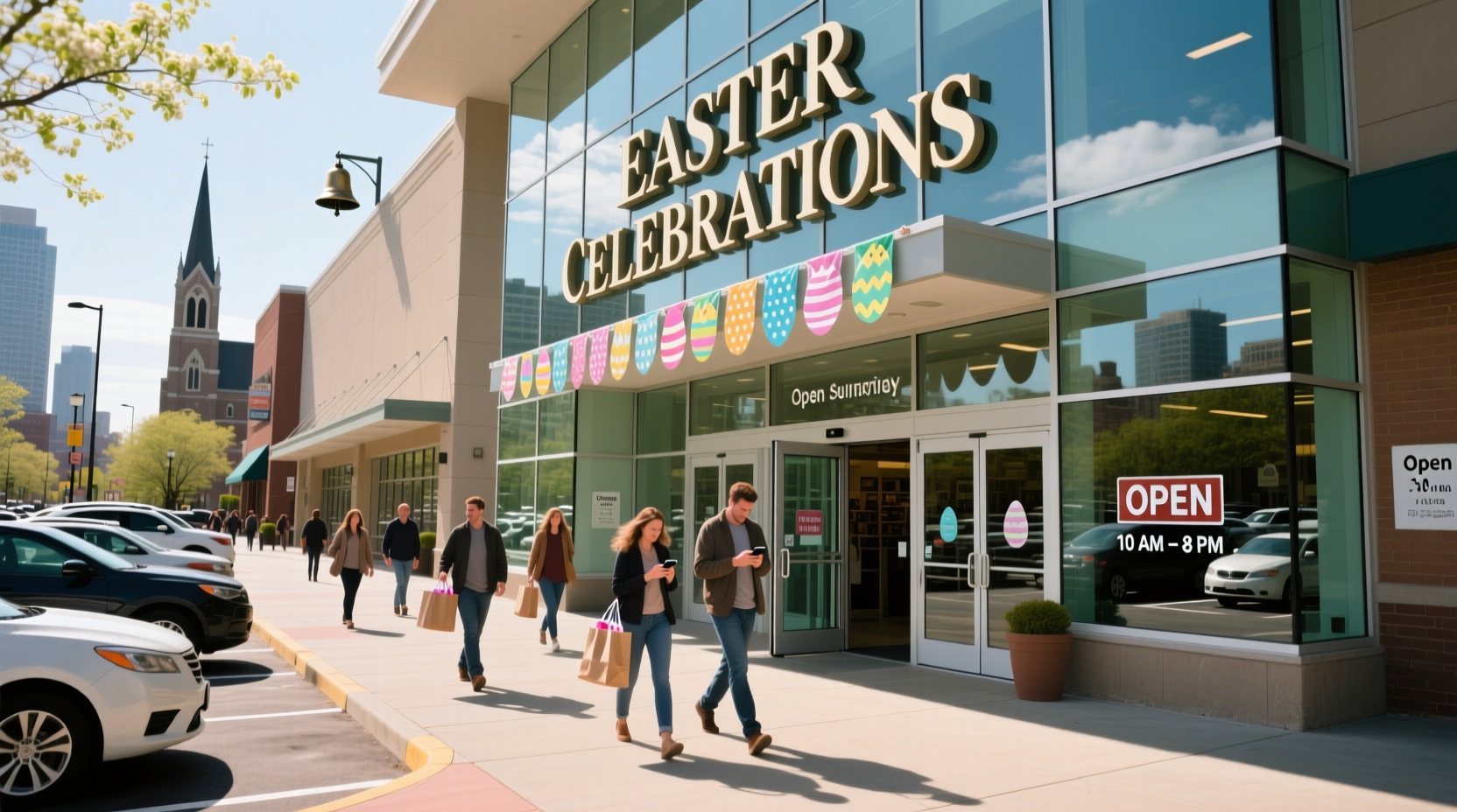 is mall open on easter