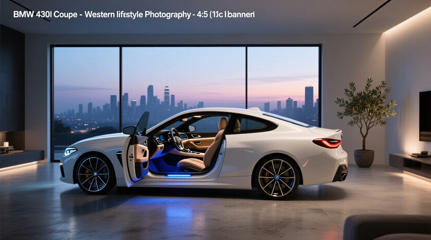 Interior Ambient Lighting BMW 4 Series 430i Coupe Guide
