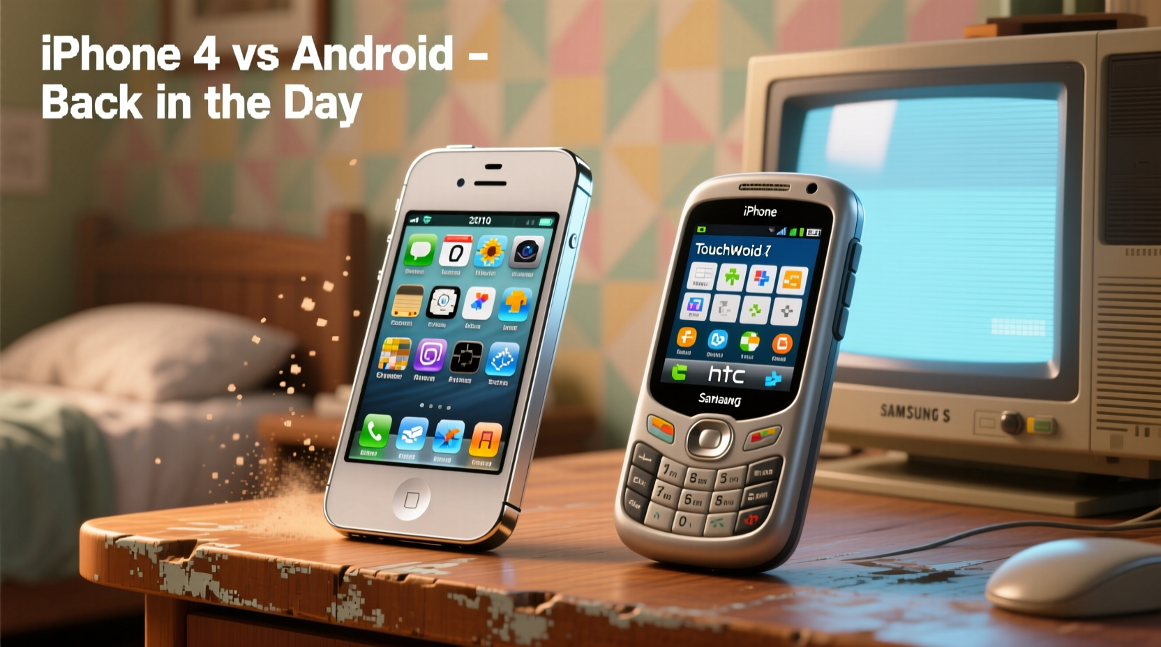 iphone 4 vs android back in the day was the iphone 4 really all that