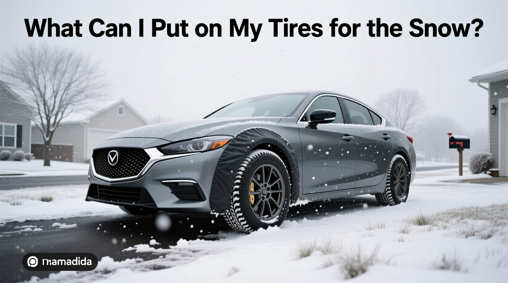 How to Choose Snow Tire Cover, What Can I Put on My Tires for the Snow?