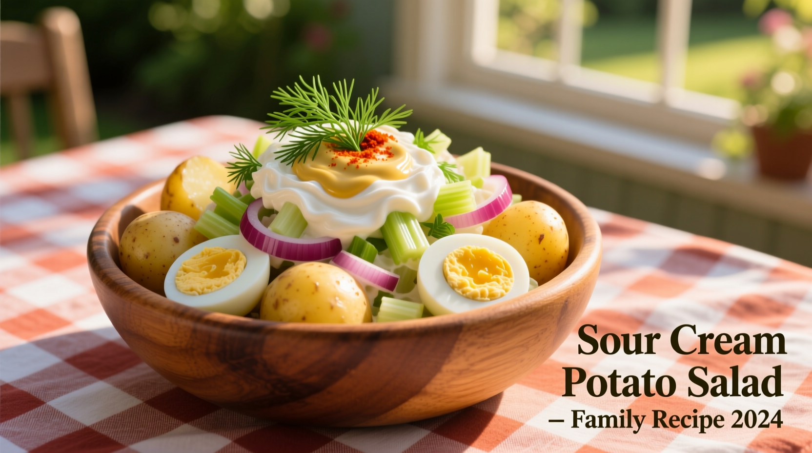 potato salad recipe sour cream