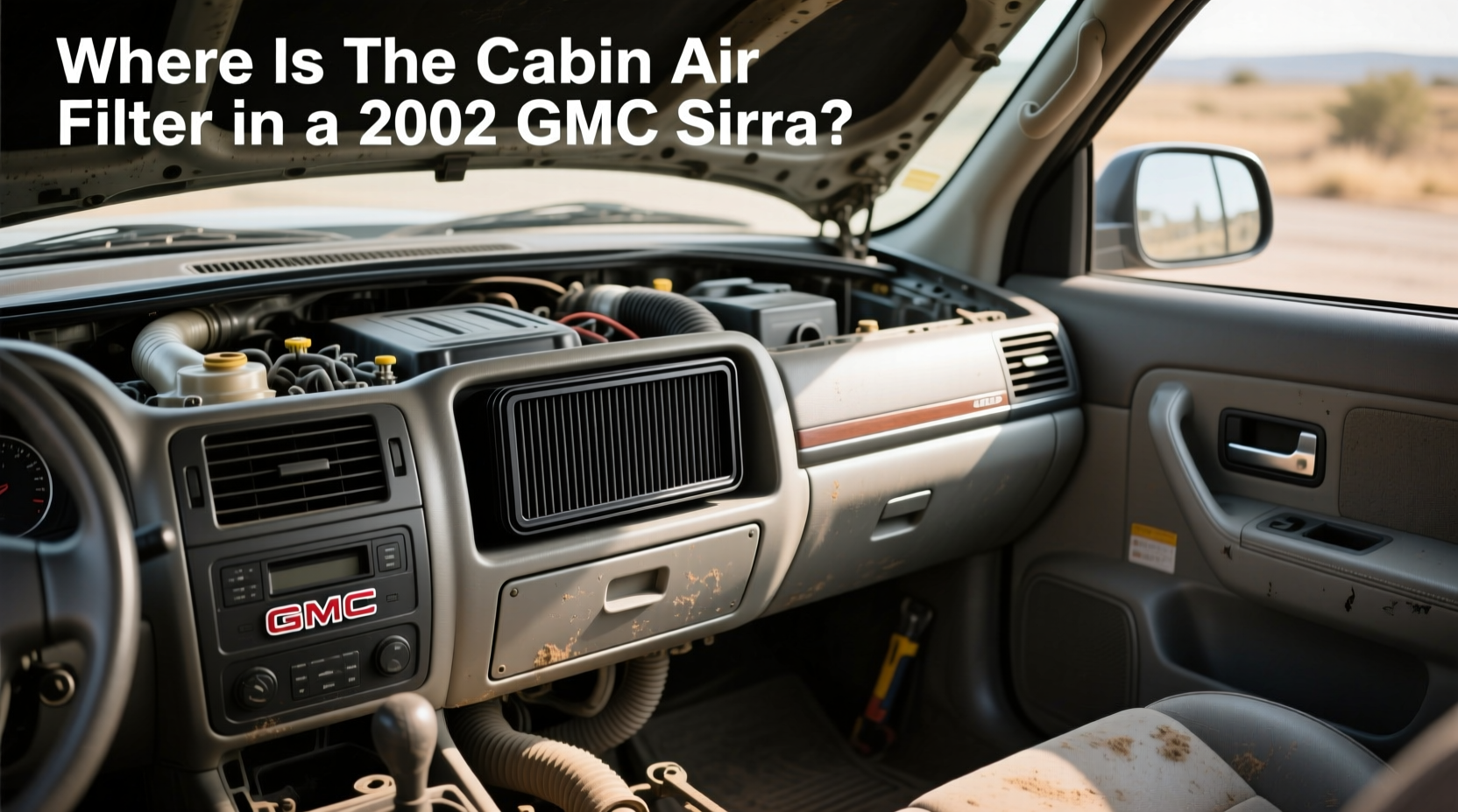 How to Replace Cabin Air Filter 2002 GMC Sierra Guide