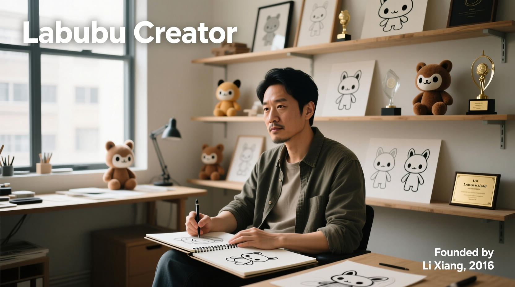 how much is labubu creator worth