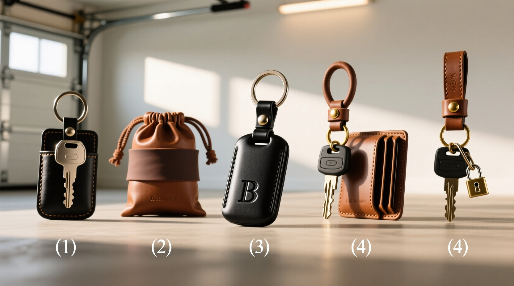 5 practical ways to protect your car keys using a leather keychain
