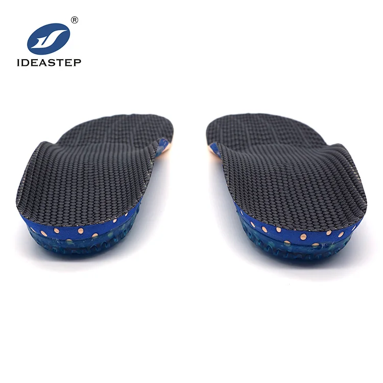 IDEASTEP Discount factory price gel heel cup heels cushioning pads insoles for shoes sports EVA Poron Insole