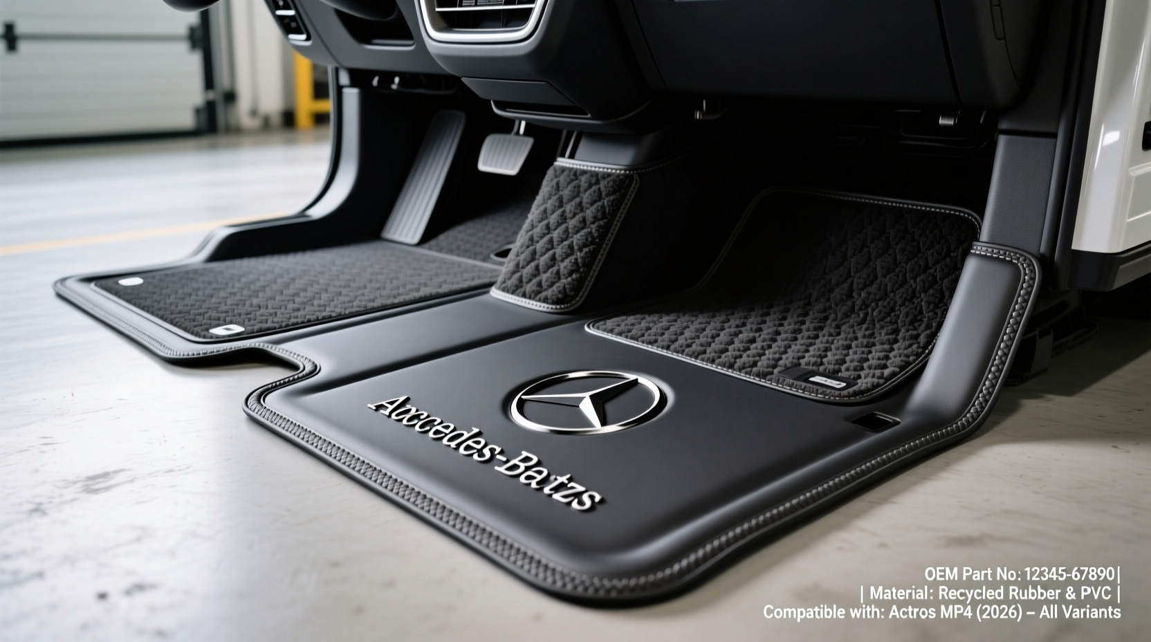 actros mp4 floor mats 2026
