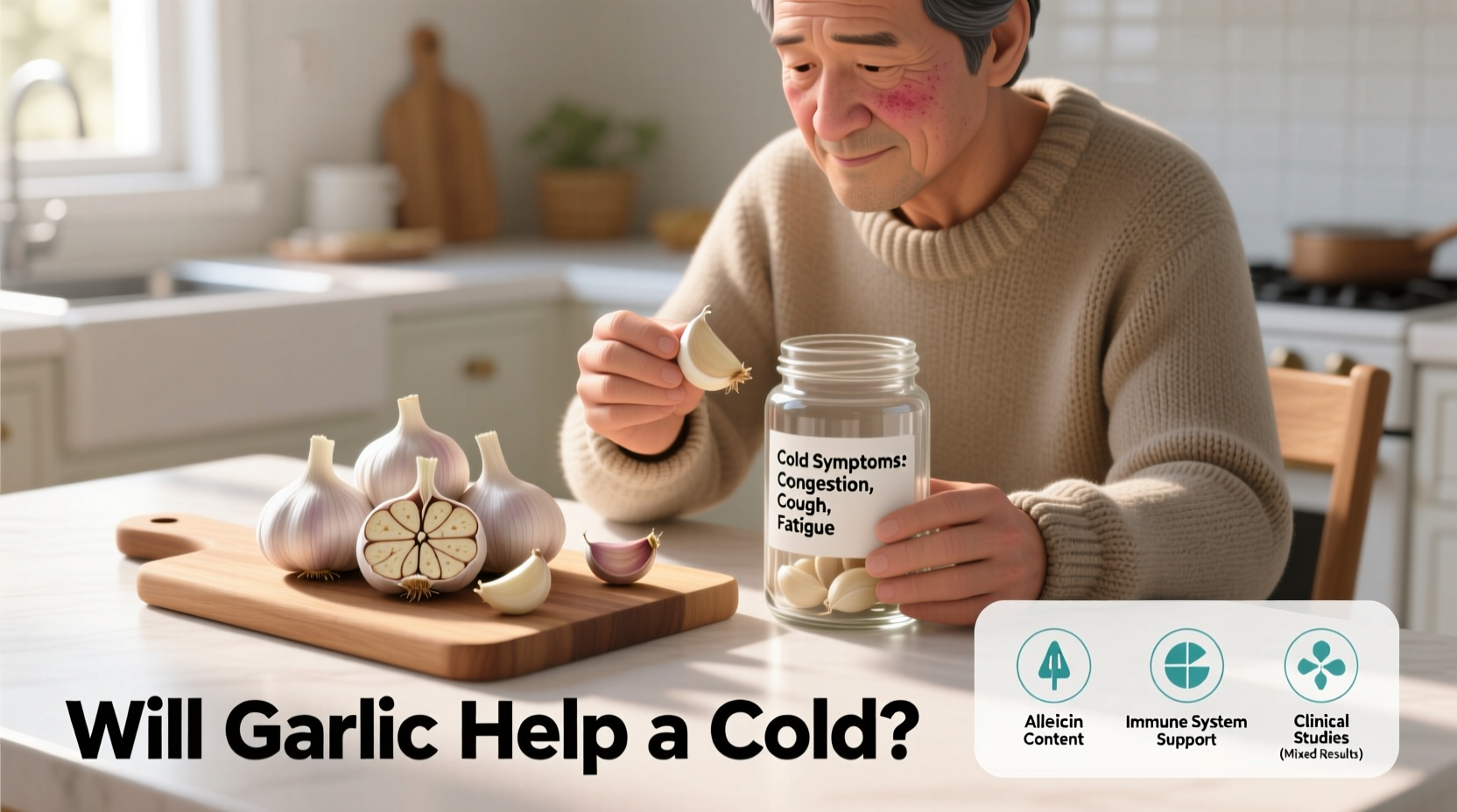 Garlic for Colds: What Science Says About Prevention & Treatment