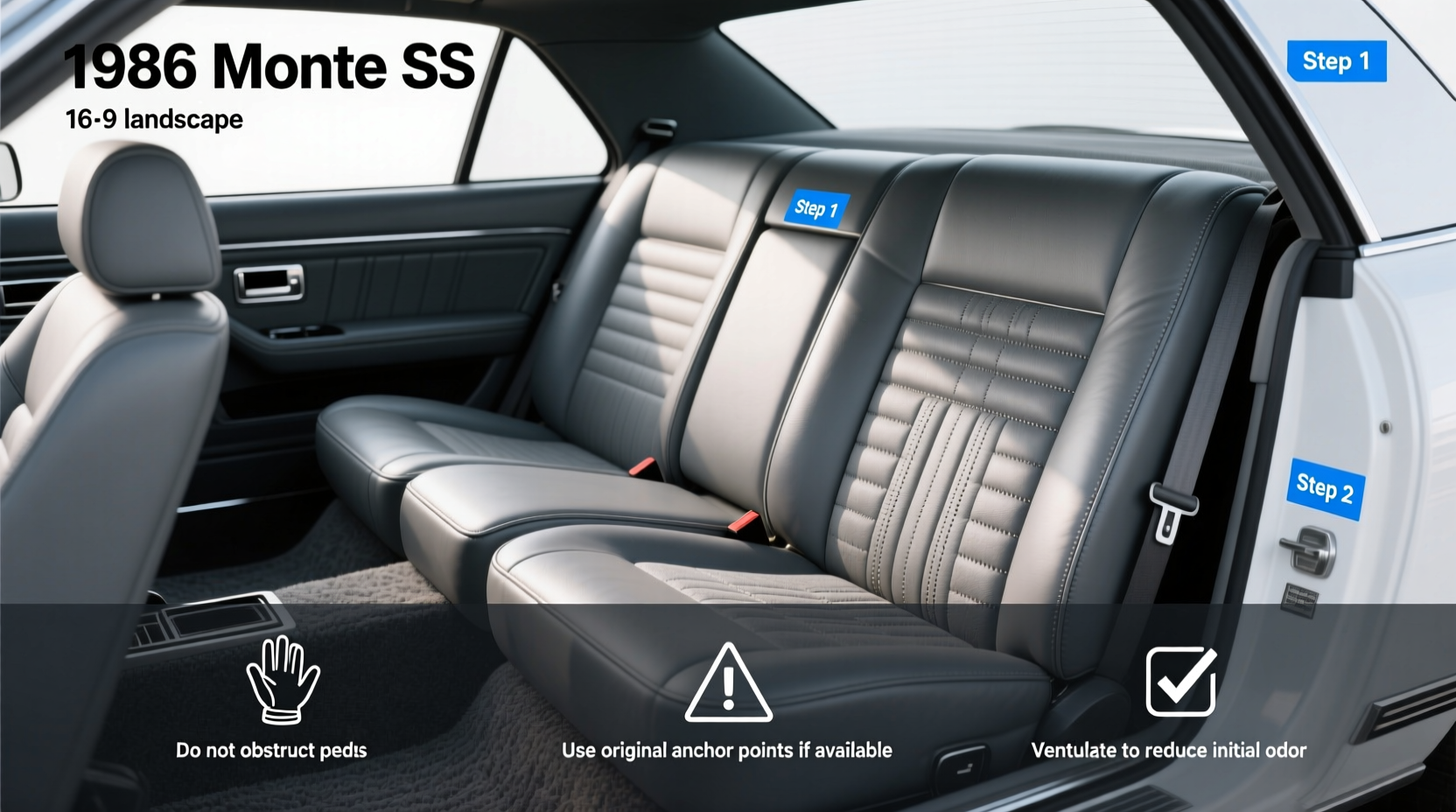How to Choose 1986 Monte Carlo SS Seat Covers: Buying Guide