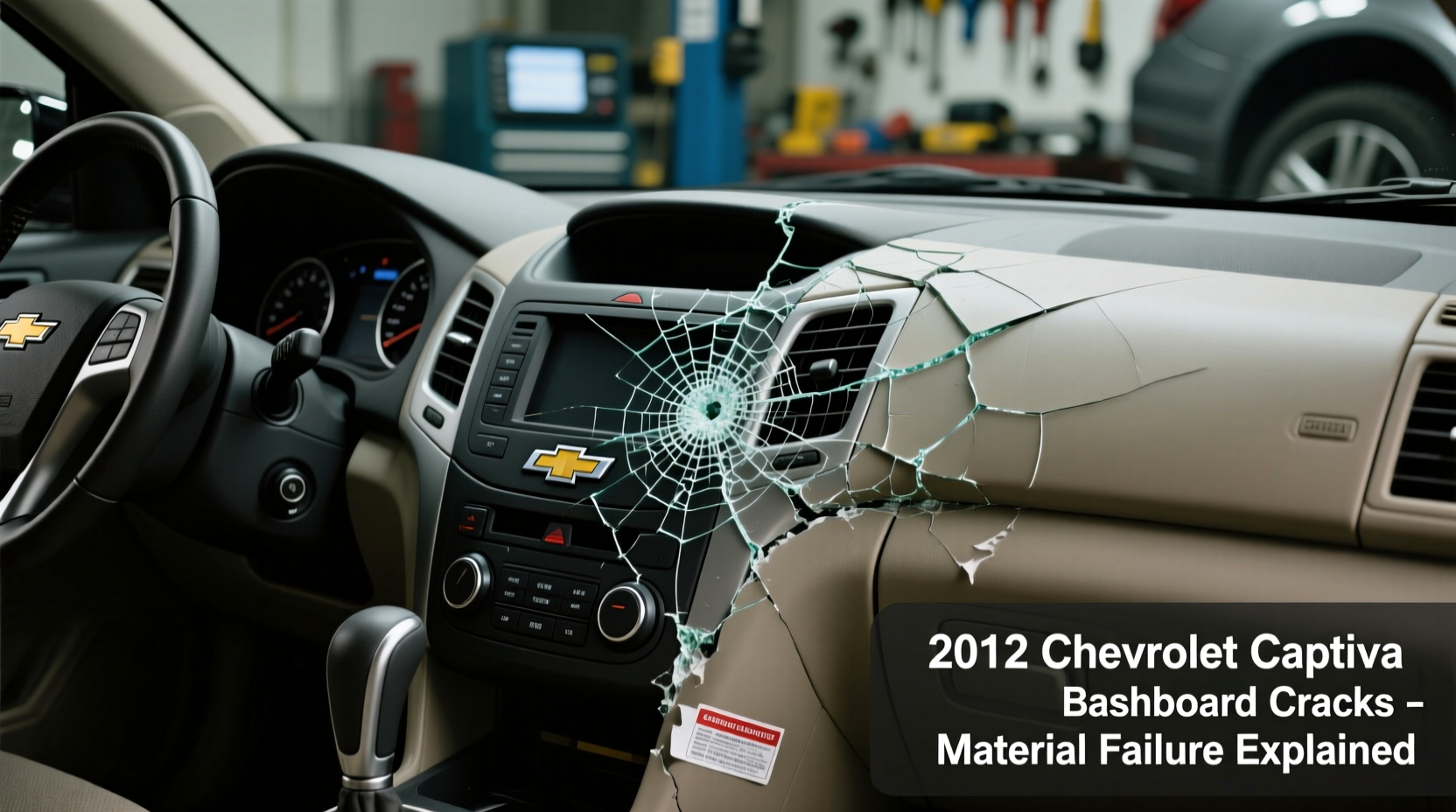 captiva 2012 dash crack why