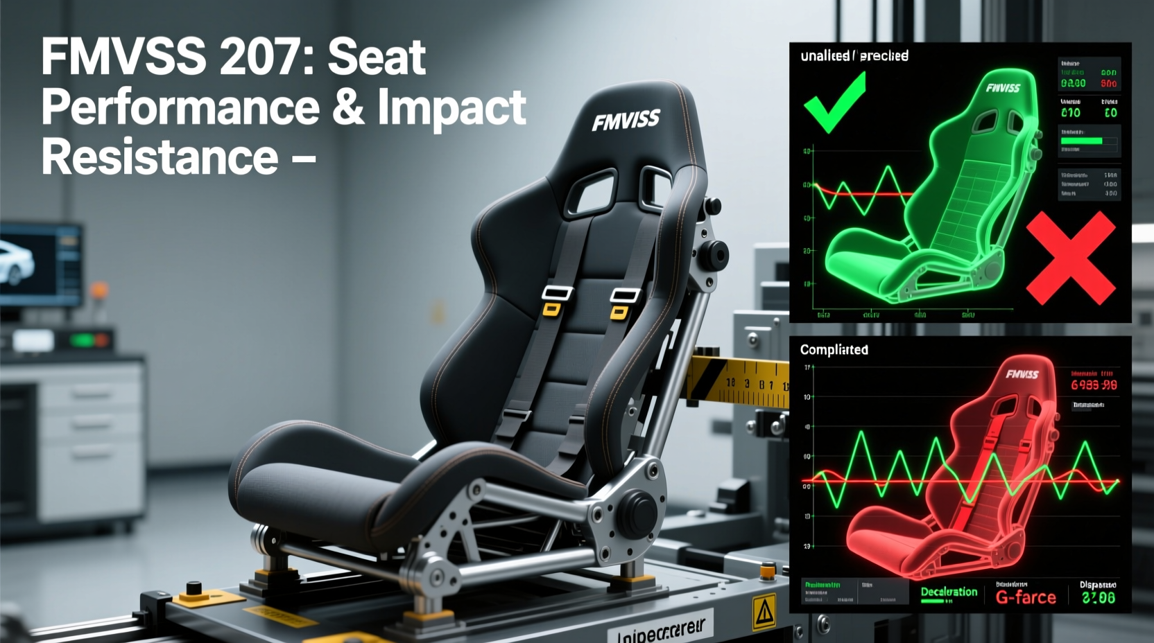 racing seat fmvss 207 failure