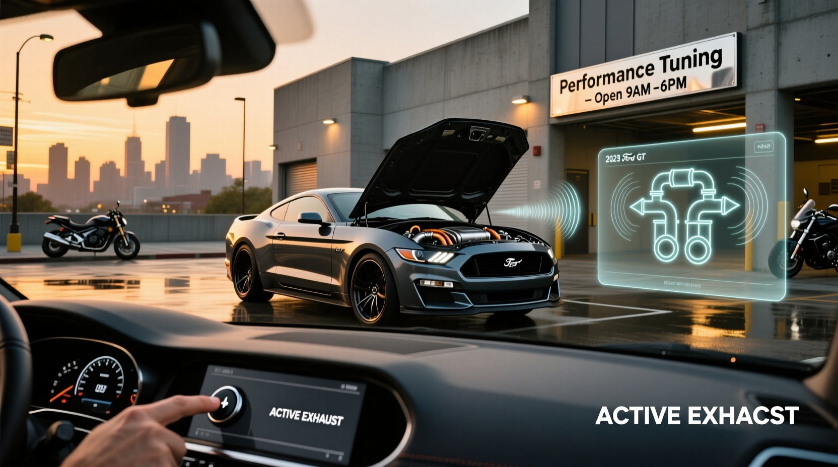 how to choose active exhaust,How to activate active exhaust on a Mustang?