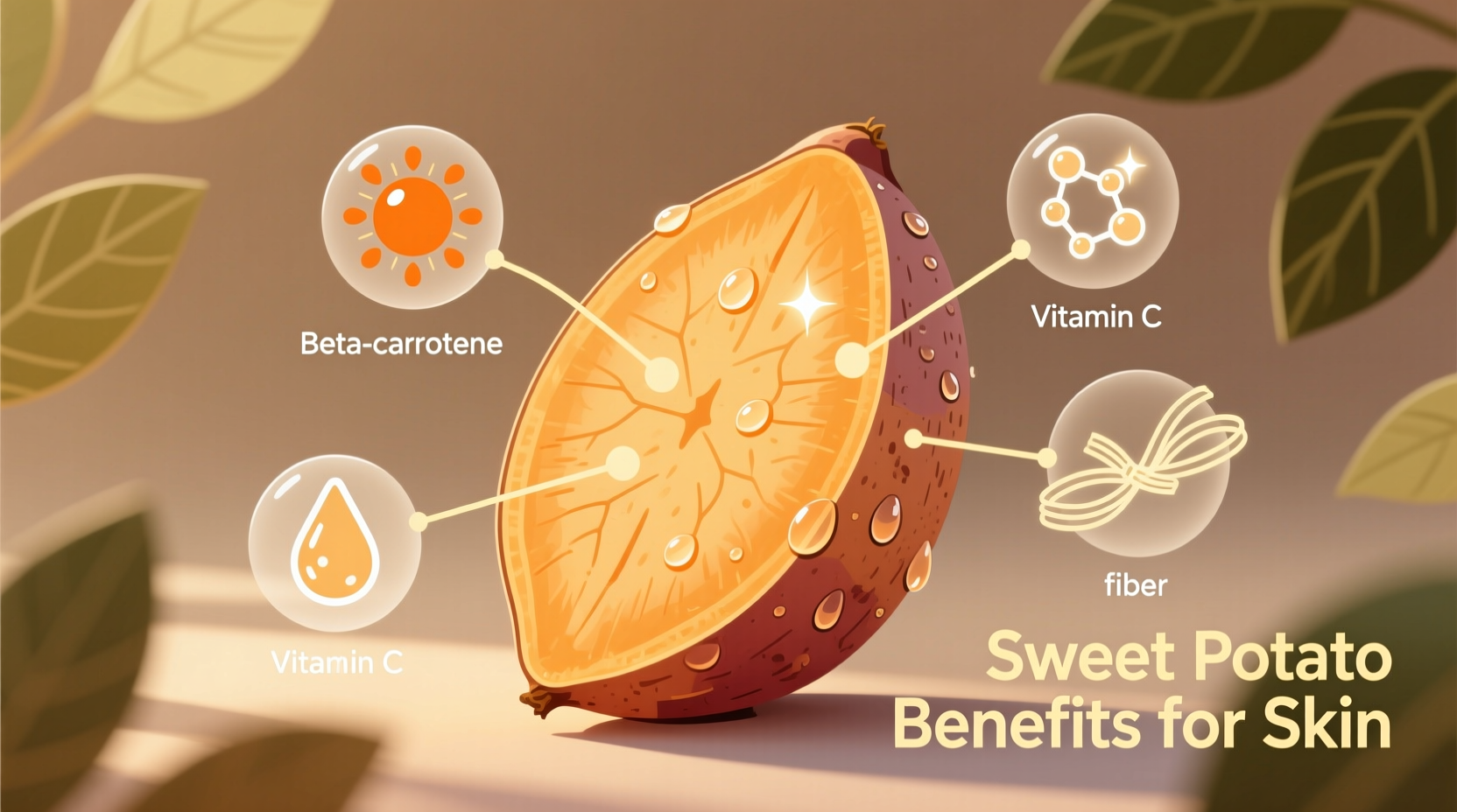 sweet potato benefits for skin