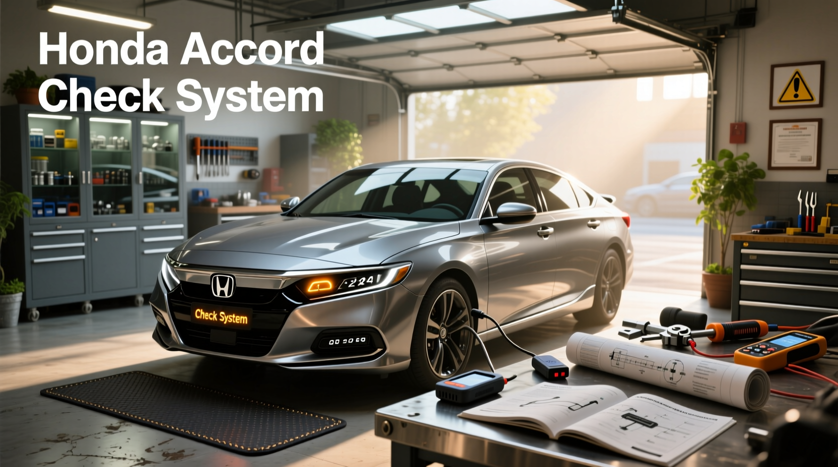 How to Check Honda Accord Vehicle Systems & Warning Lights