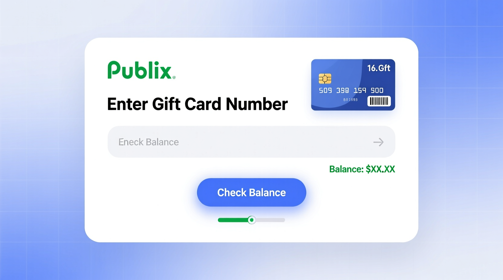check publix gift card number balance easily online