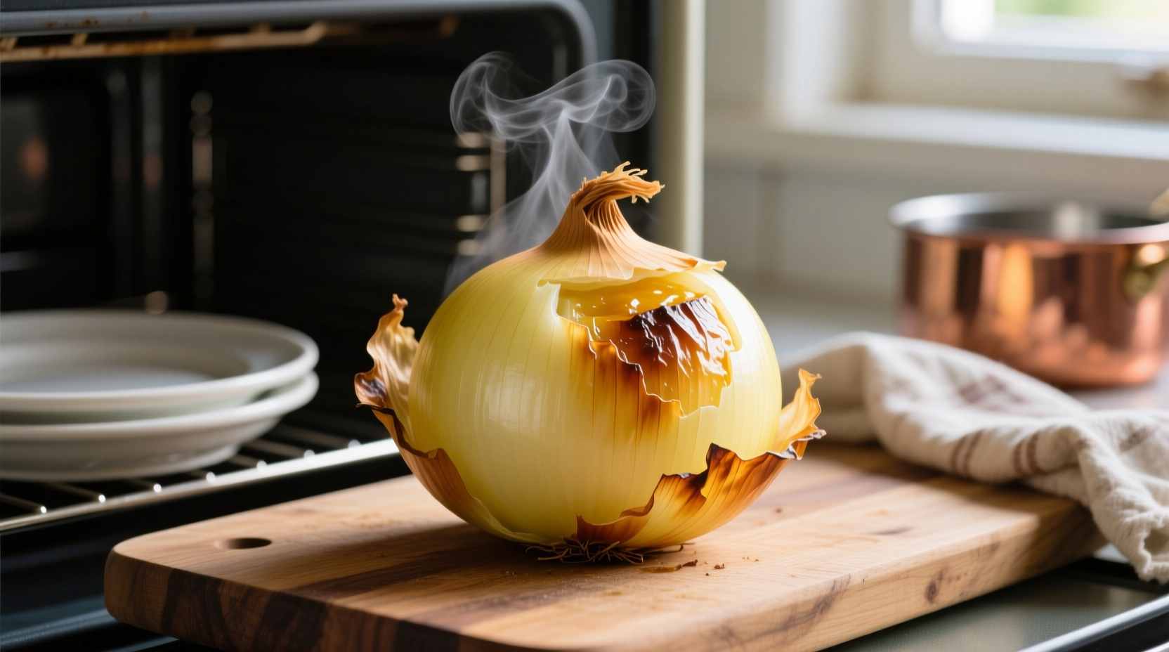 bake an onion