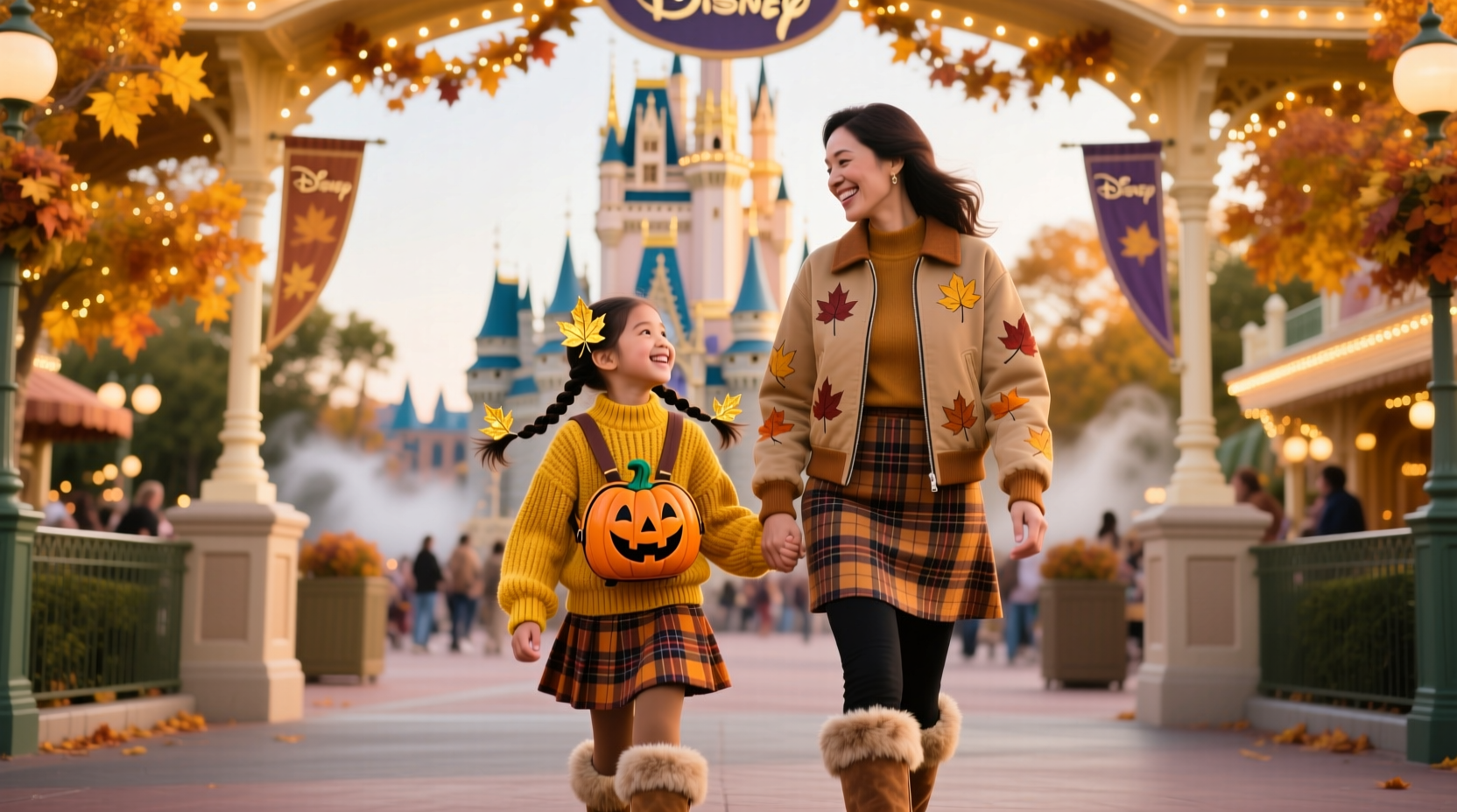 disney trip are autumn outfits okay or do i really need winter clothes for my daughter