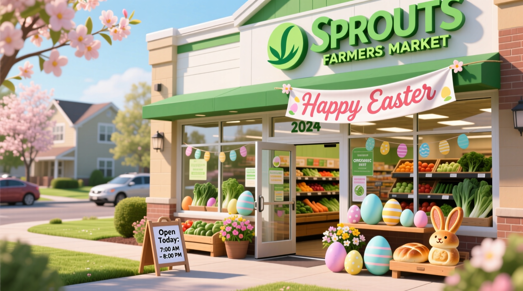 is sprouts open on easter