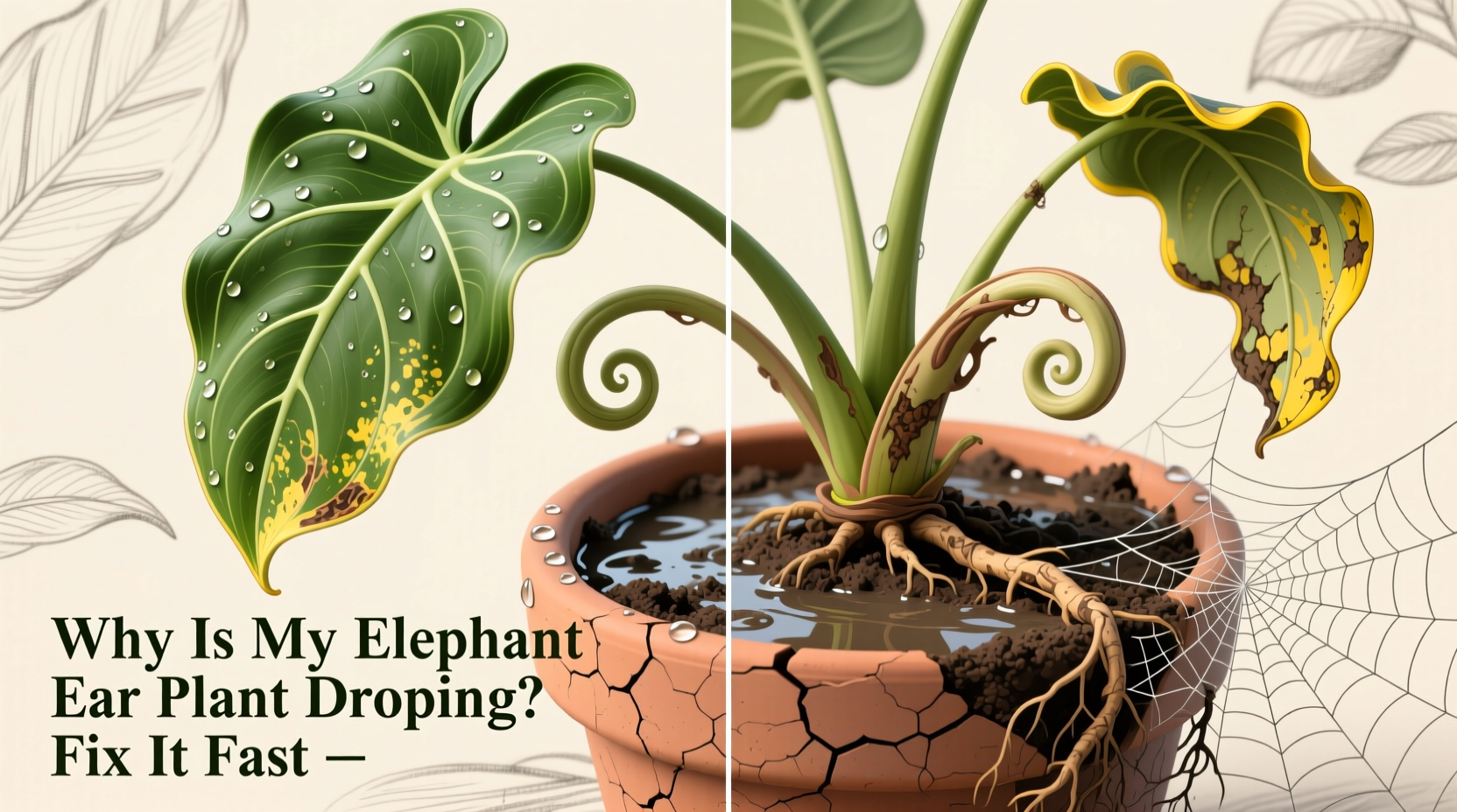 Why Is My Elephant Ear Plant Drooping? Fix It Fast