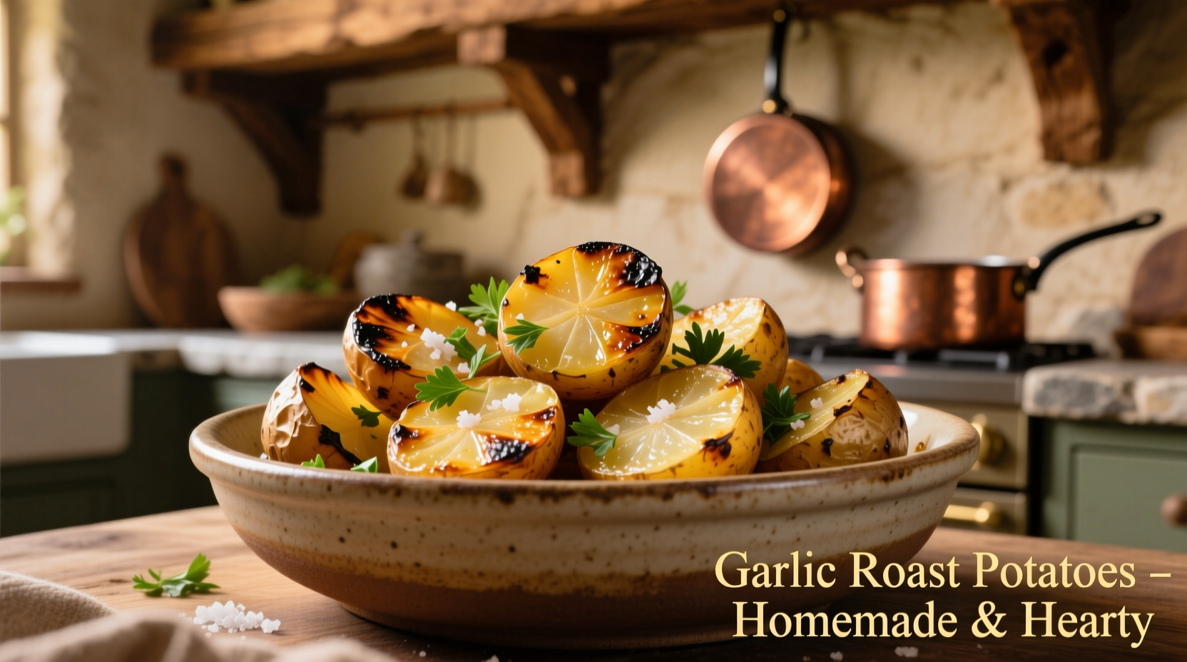 Perfect Roasted Garlic Potatoes: Crispy Recipe Guide