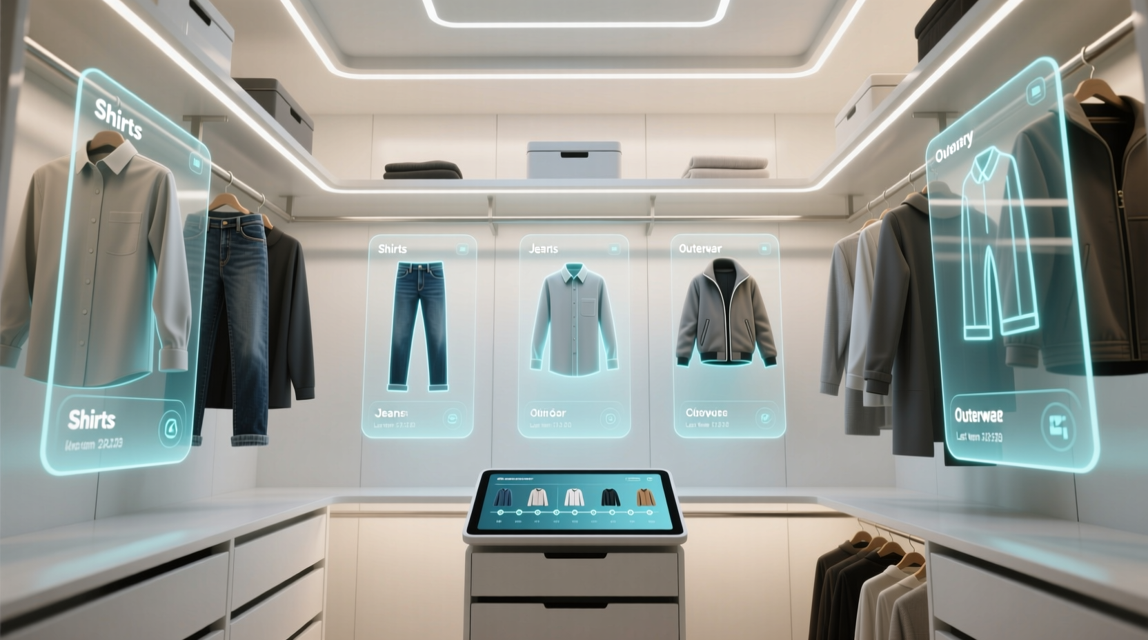 closet inventory system