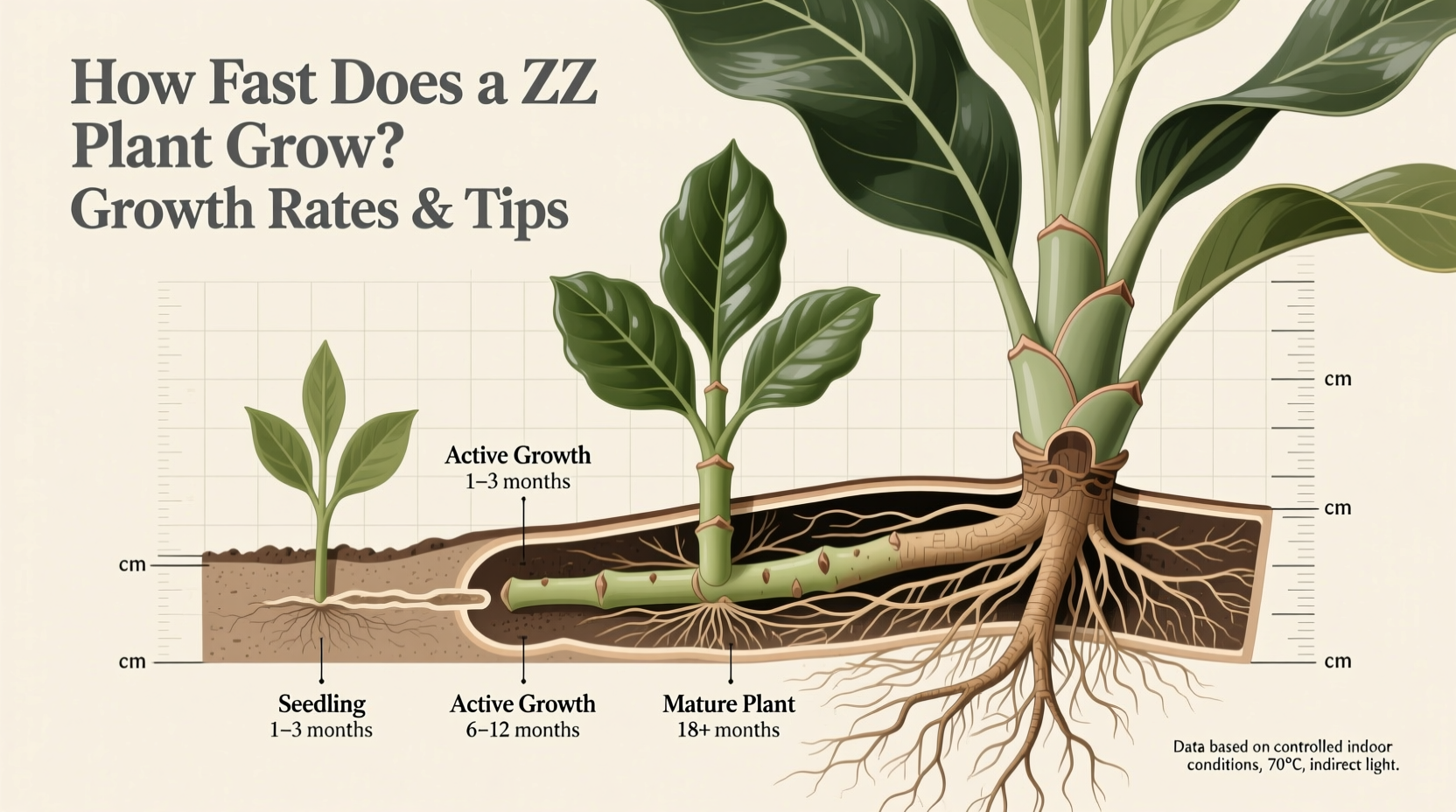 How Fast Does a ZZ Plant Grow? Growth Rates & Tips