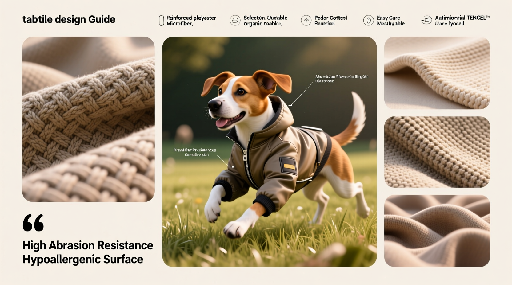 expert tips for choosing durable and comfortable pet friendly fabrics for dog clothes