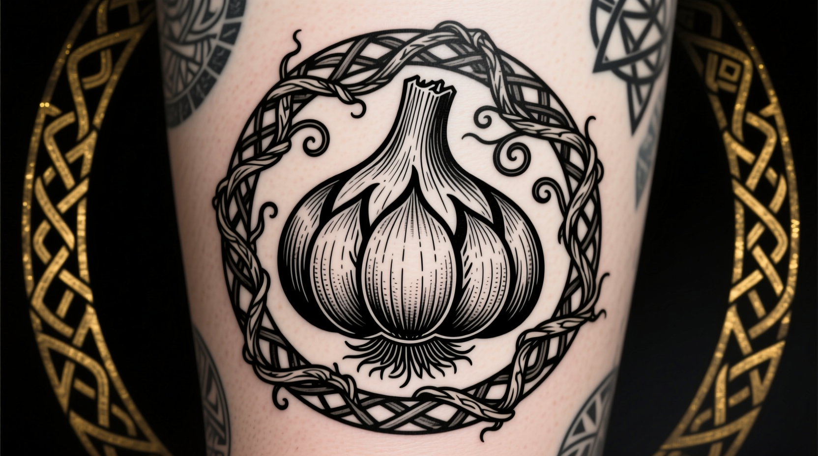 Garlic Tattoo Meaning: Cultural Symbolism Explained