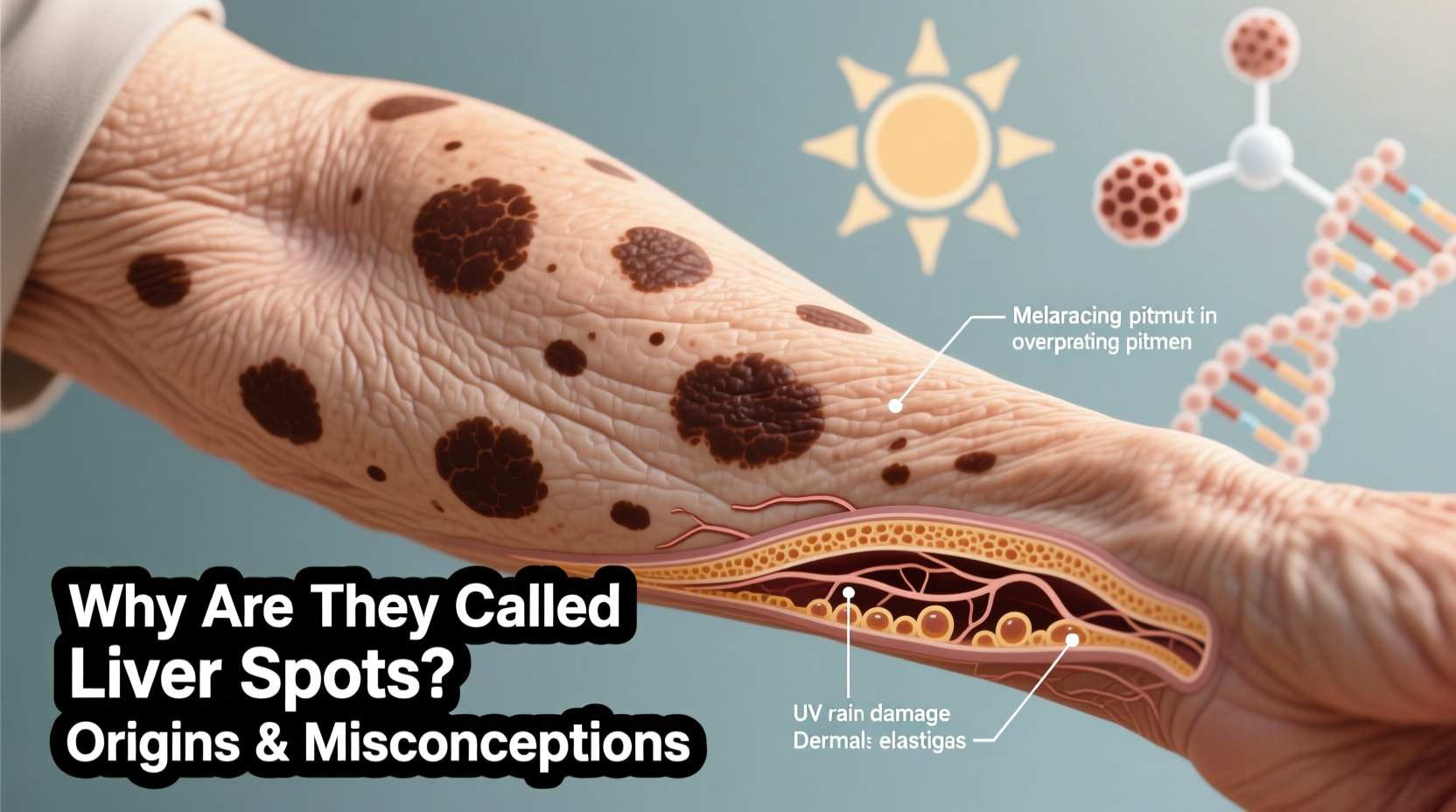 why are they called liver spots origins misconceptions