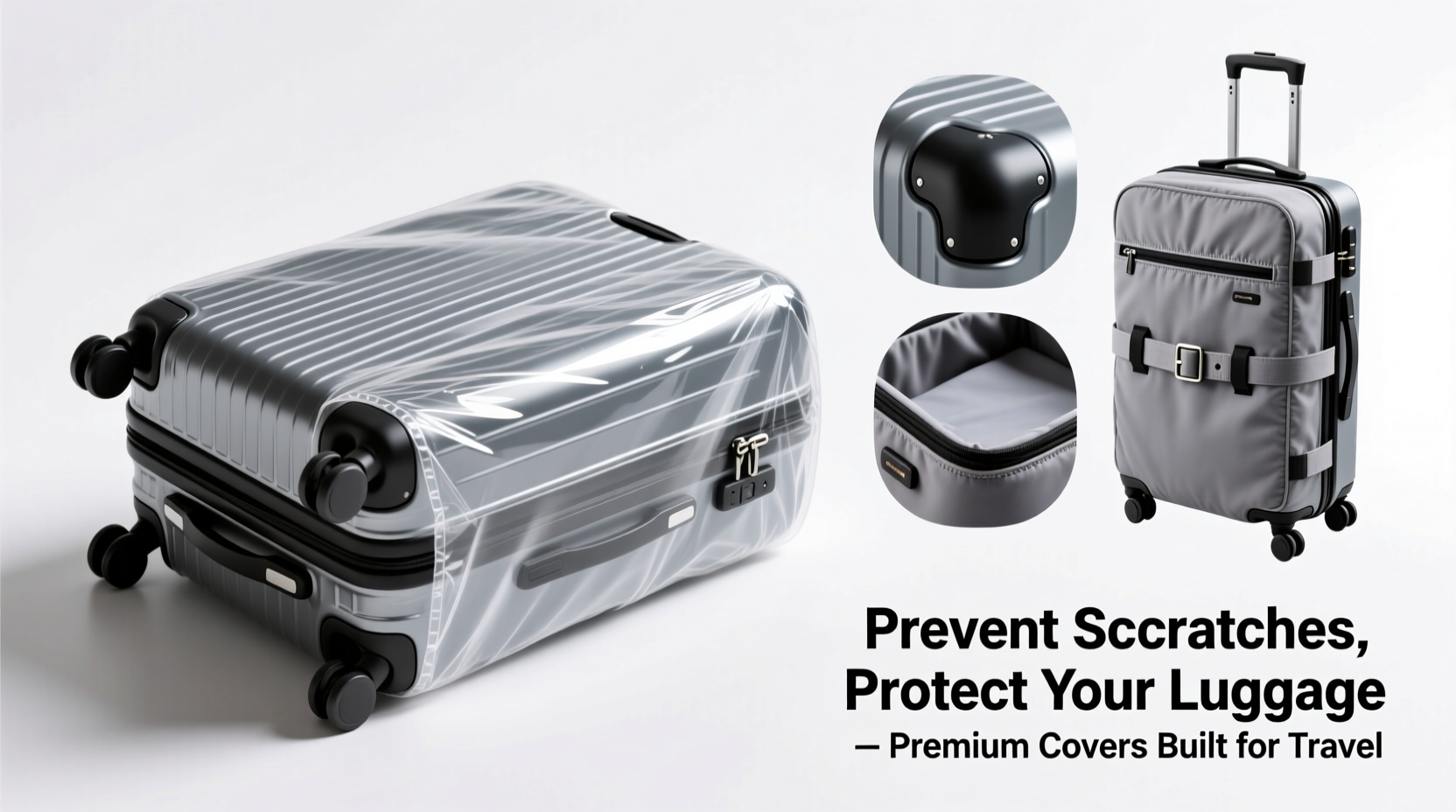 effective strategies to prevent suitcase scratches using protective covers
