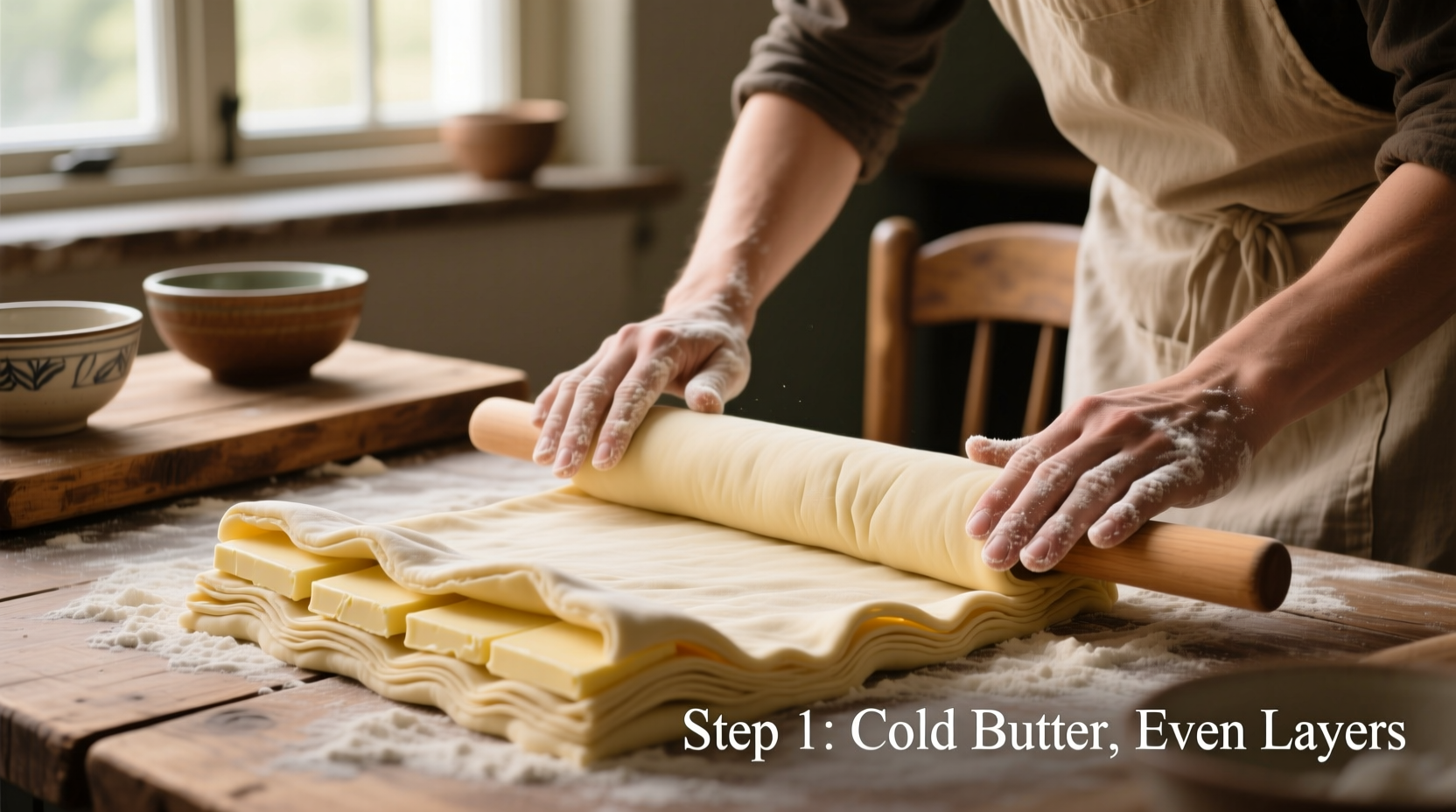 mastering puff pastry rolling techniques a step by step guide for flaky perfection
