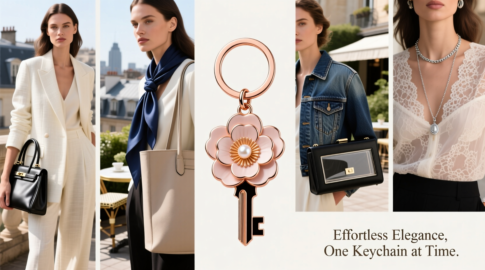creative ways to style a camellia keychain with every outfit for effortless elegance